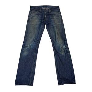 3Sixteen 3S ST-100x Slim Tapered Indigo Selvedge Denim Jeans Men's 30x30